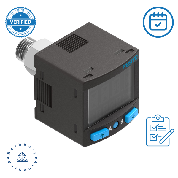 Festo, Pressure sensor SPAN-P10R-G18M-PNLK-PNVBA-L1 (8035533)