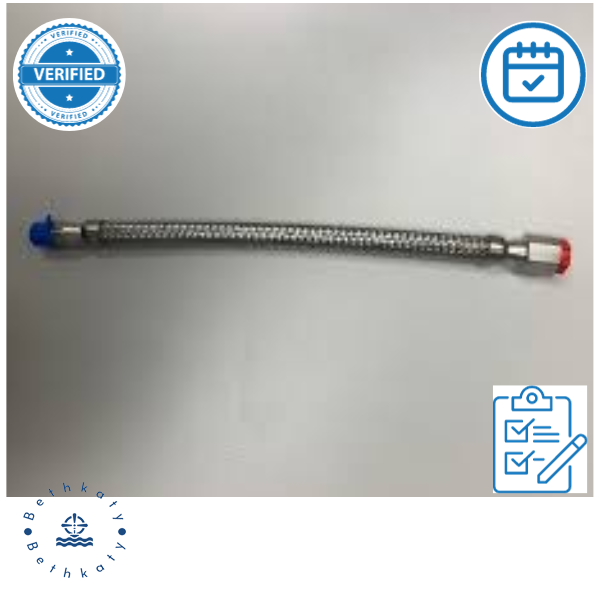 Flex Hose, Stainless Steel - (12 Inches Long)